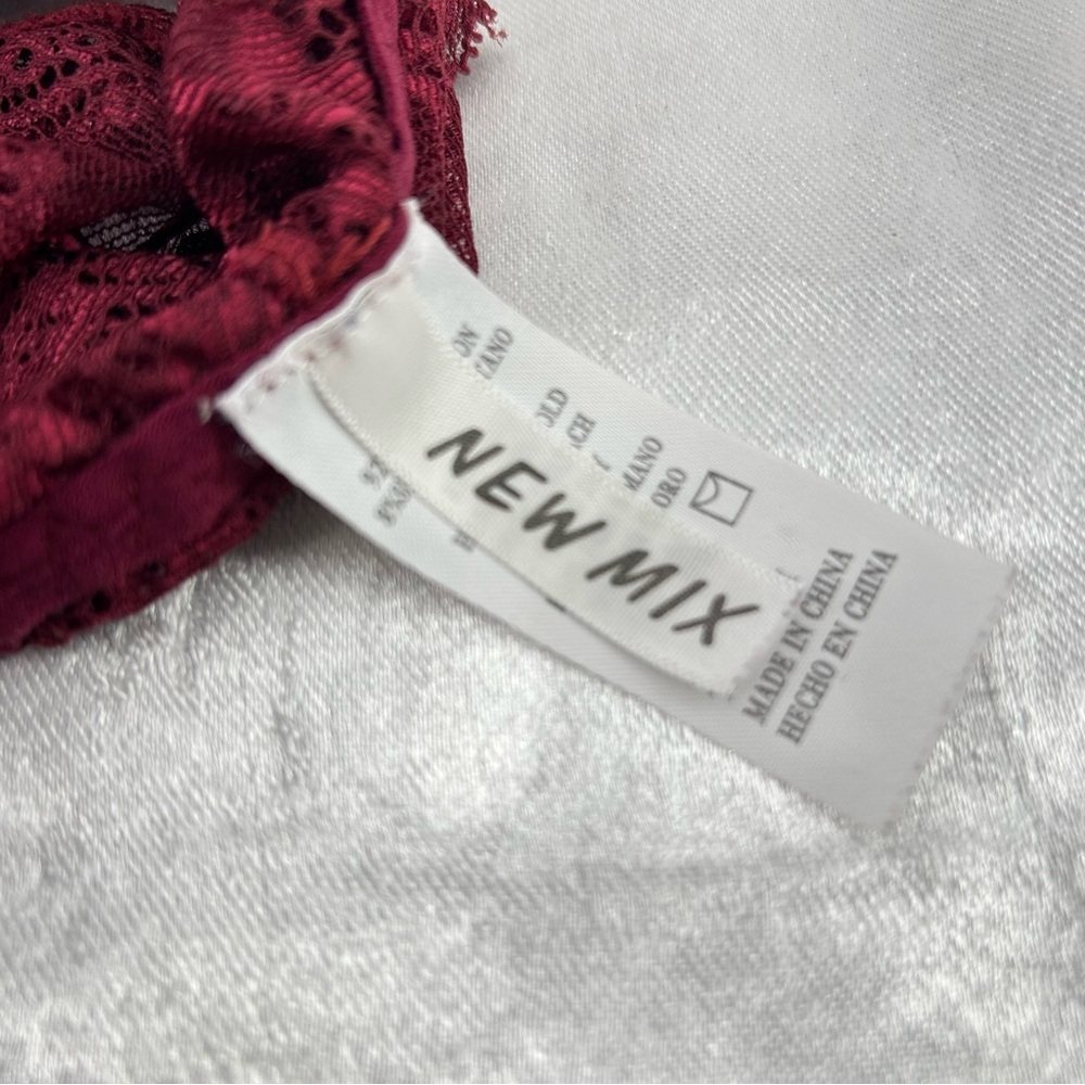 New Mix Lace Bralette Size S/M - Picture 2 of 6